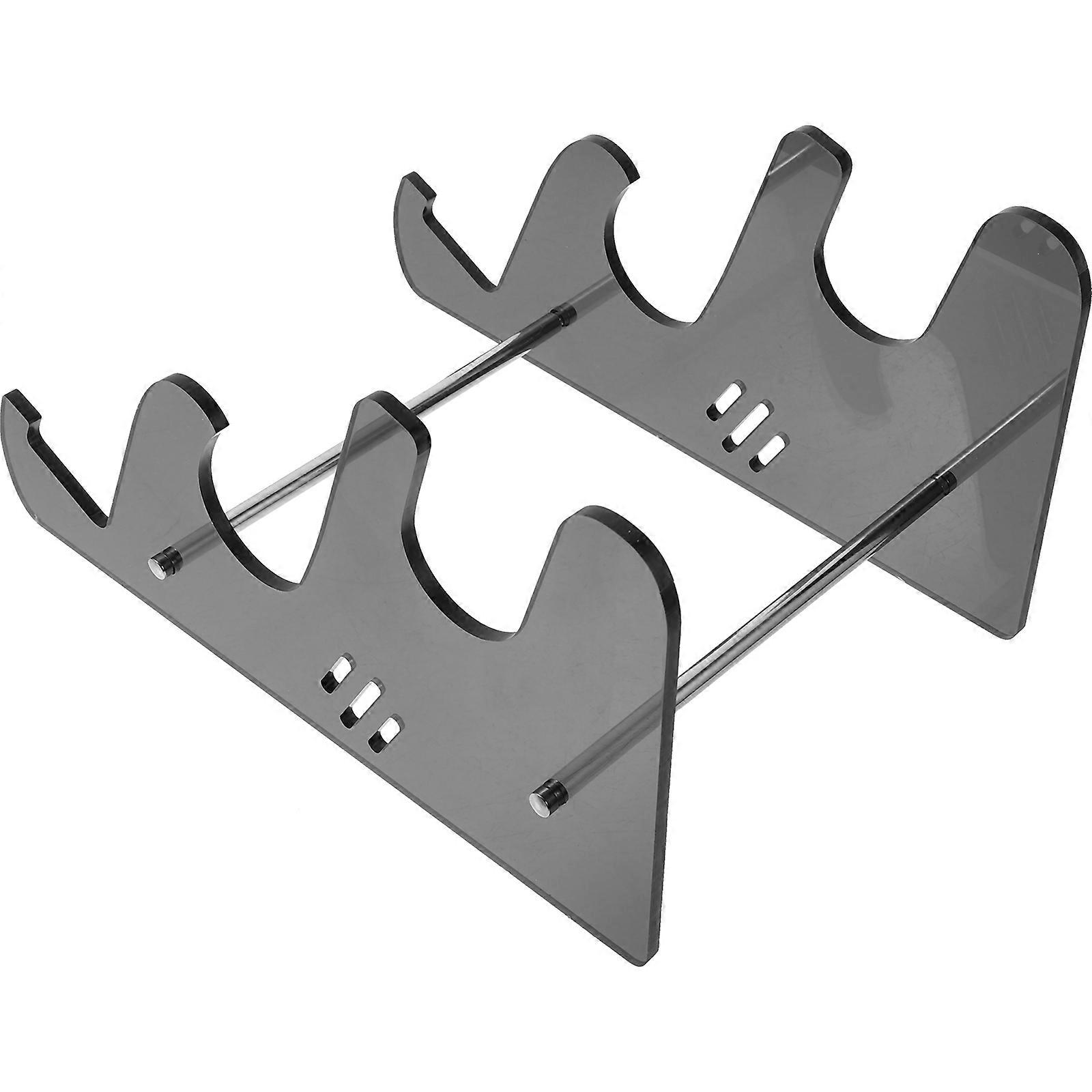 Keyboard Stand Acrylic Keyboard Holder for Display with 3 Tiers