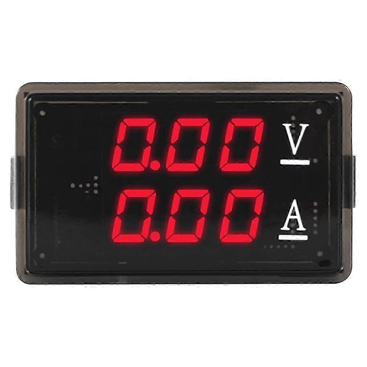 2025 DC0-100V 10A LED Digital Voltmeter Ammeter ,red