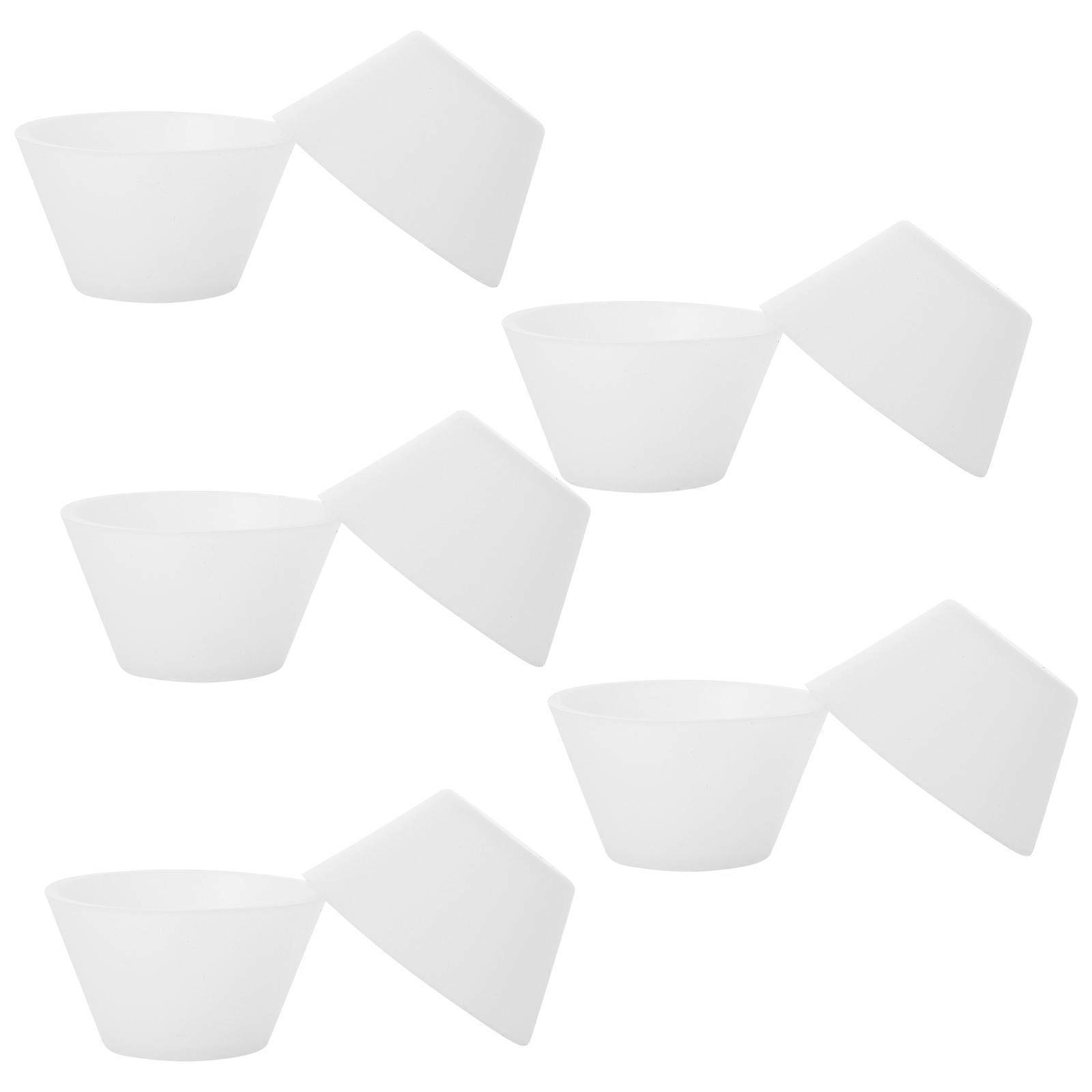 Silicone Mixing Cups 10pcs Durable & Flexible Epoxy Craft Tools for Home Decoration and Education Reusable and Easy to Clean