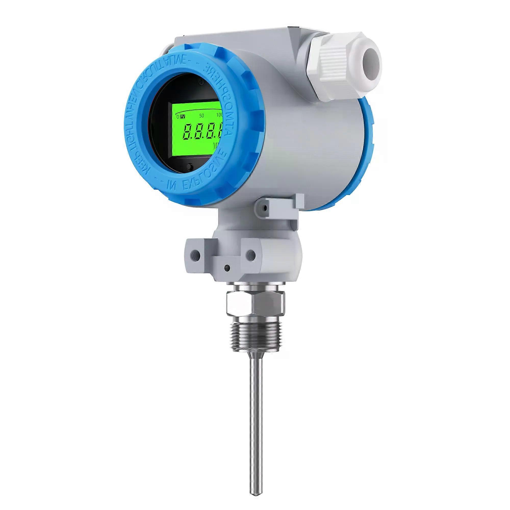 Pt100 LCD Temperature Transducer 100C 200C 300C DC 24V 2088 Temperature Transmitter 4-20mA 0-10V RS485 Temperature Transducer