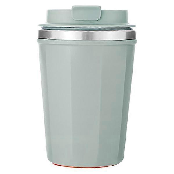 Grüne 500 ml Kaffeetasse aus Edelstahl Wiederverwendbare tragbare Reise-Kaffeetasse