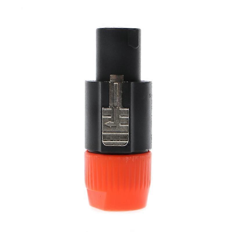 OOTDTY Speakon 公插头扬声器 4 极 4 针 Neutrik 型 NL4FX o 电缆连接器