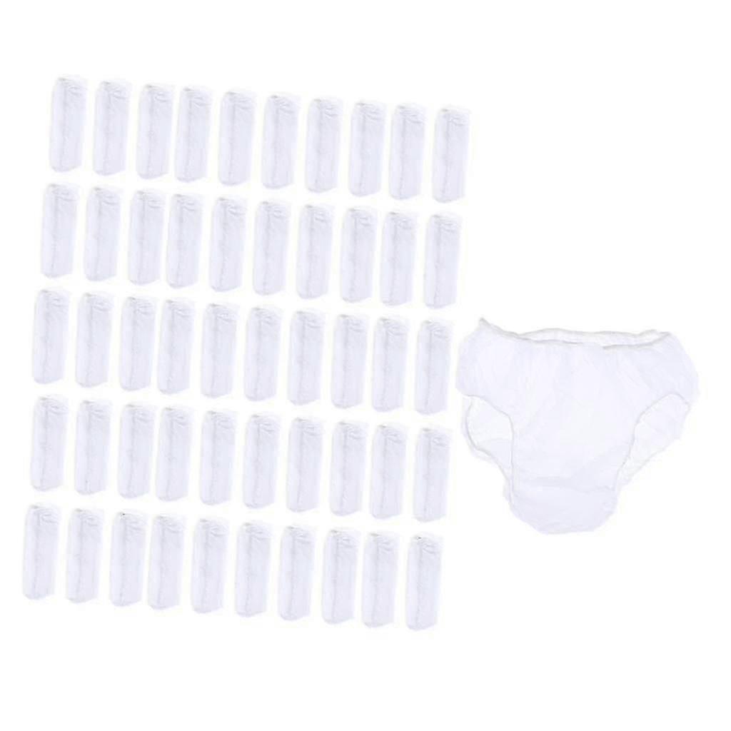 100pcs Disposable Underpants Disposable Underwear Disposable Briefs Disposable
