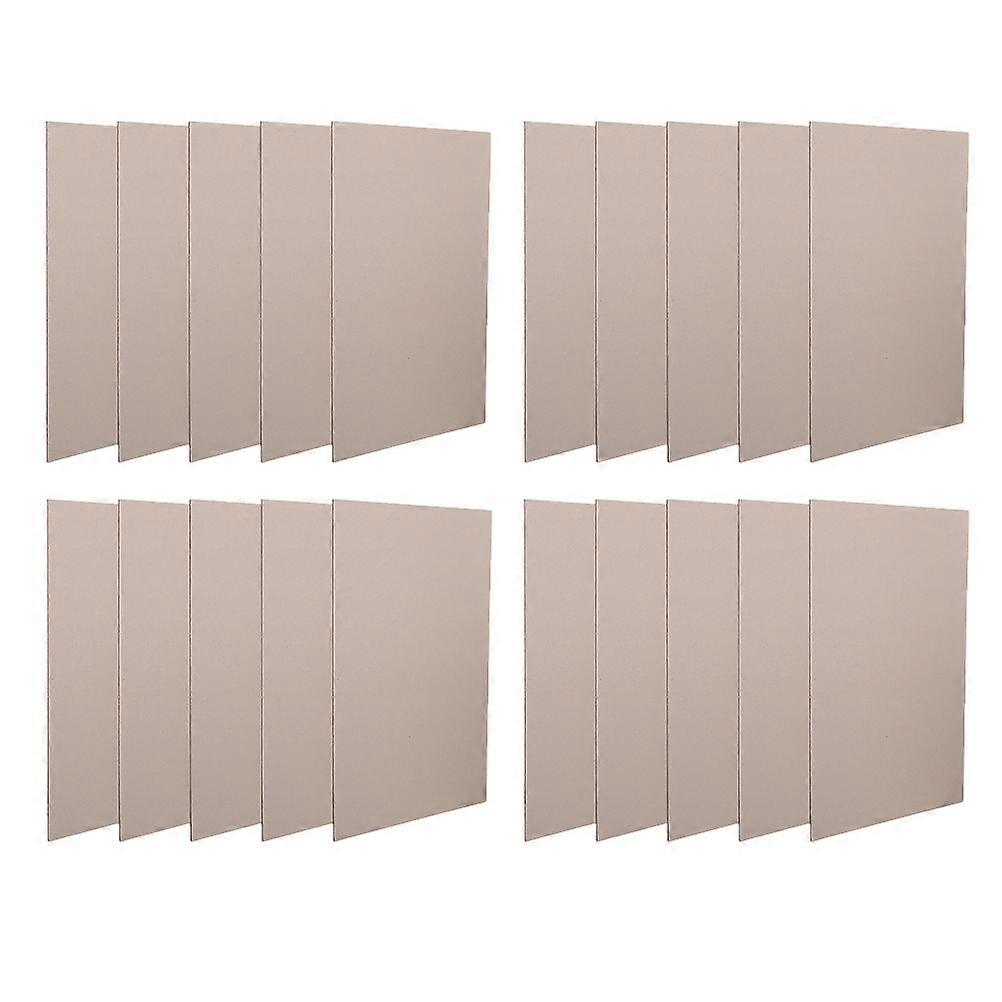 20 Sheets Double Sided Cardboard Craft Paper for DIY, Origami, Scrapbooking – Thick, Safe & Easy to Use for Teens – Blank Drawing Material for