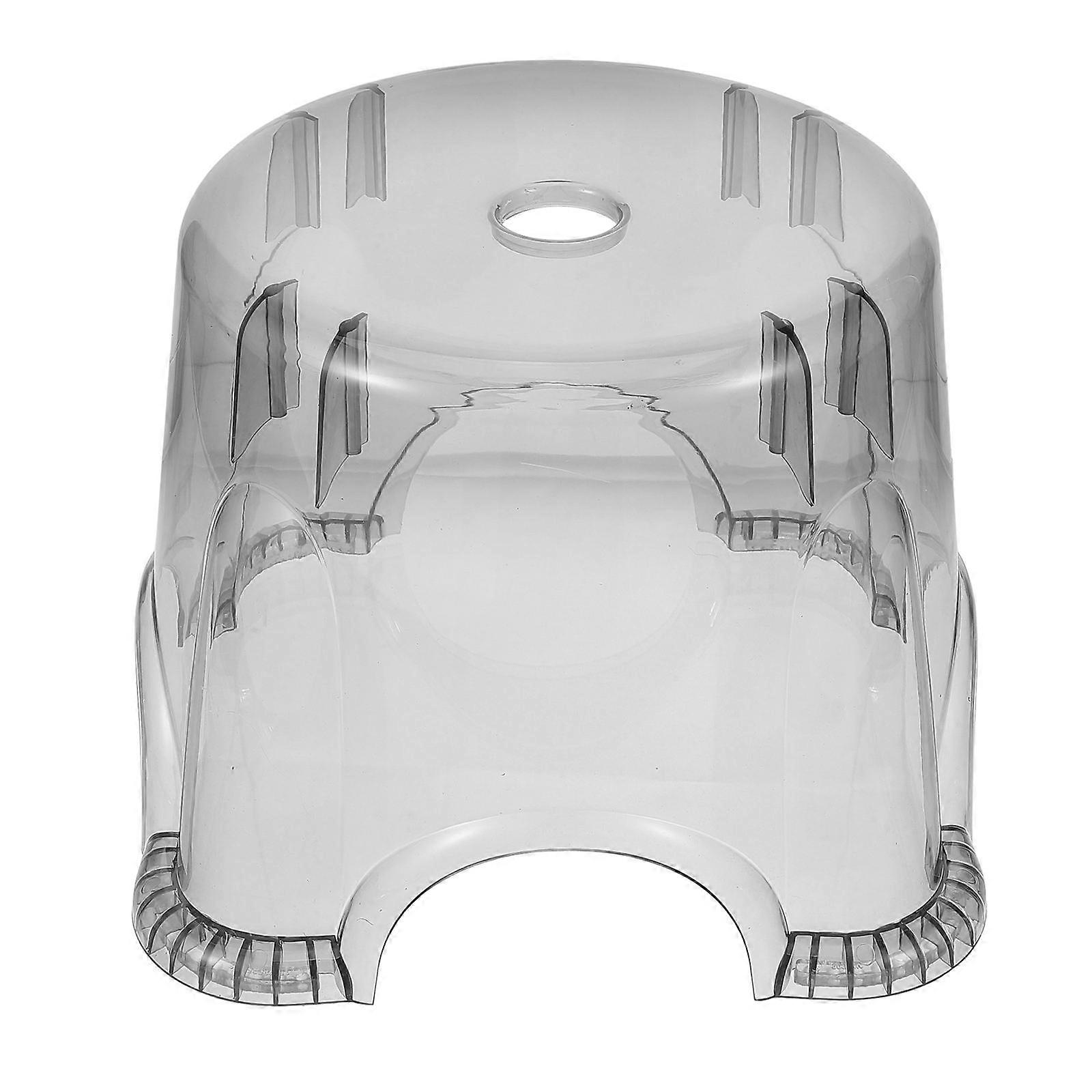 Round Plastic Step Stool For Living Room Use Anti-slip Function 10.02X10.02X8.06IN 1Pcs Practical Small Stool