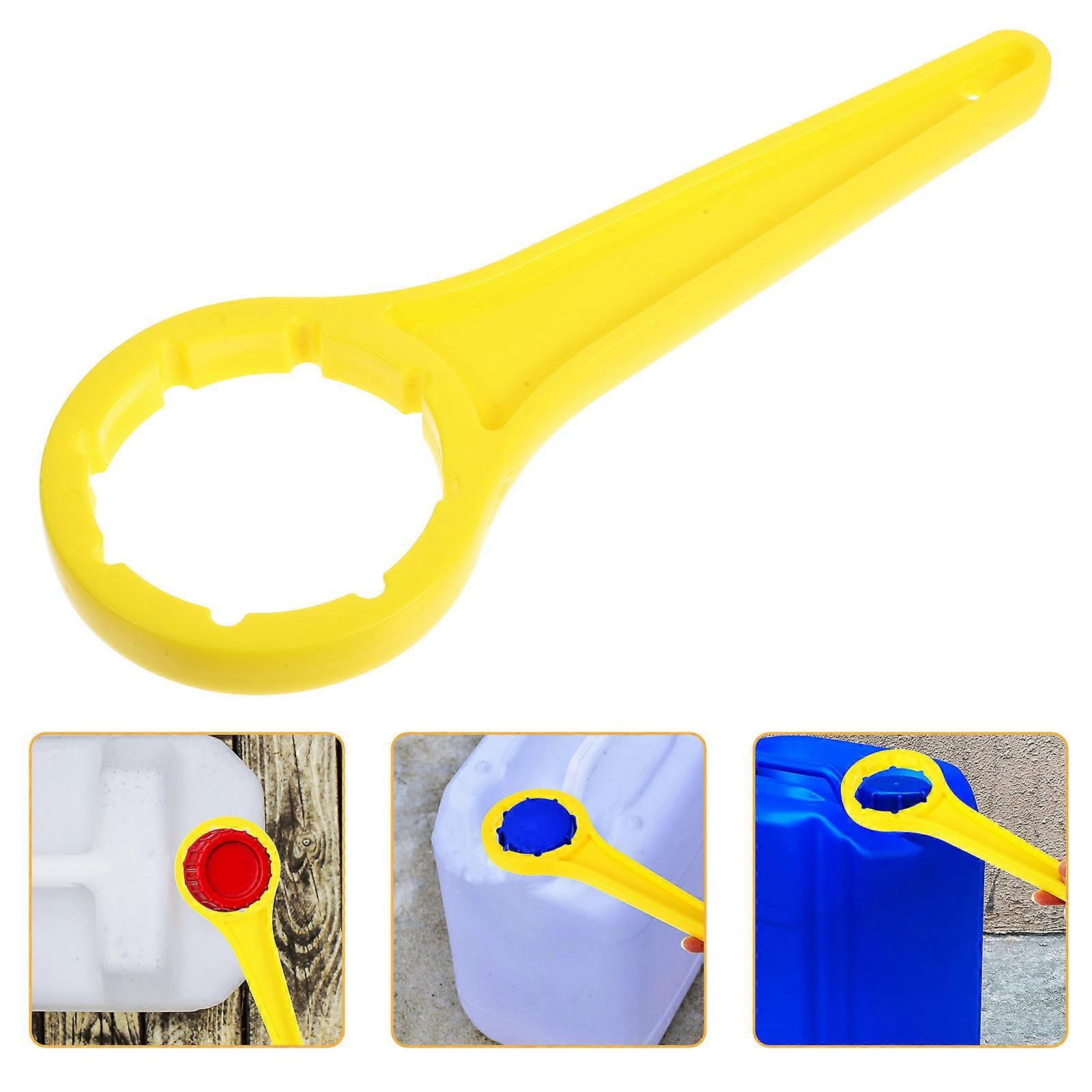 Heavy Duty Multifunctional Barrel Wrench for Plastic Bucket Lid Opener – User Friendly Drum Bung Tool for Safe and Easy Cap Removal