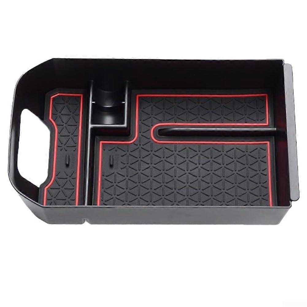 Storage box for the center console for the armrest, ABS material, coin holder