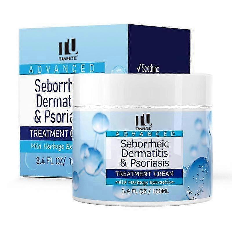 1-3x Seborrheic Dermatitis Cream, Anti Fungal Shampoo- Nourishing Care, Scalp Treatment for Psoriasis, Folliculitis, Dry Scalp, Anti-Itch