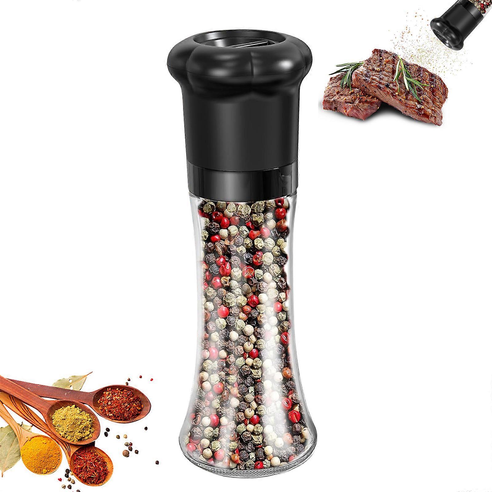 Pepper Grinder Black (Long 180ml)