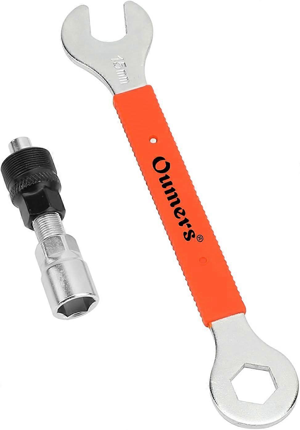 Bicycle crank removal tool for square tapered bottom brackets