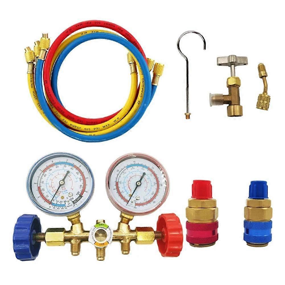 R32 R410 R22 Airconditioning Manometer Koelmiddel Gereedschap D4X7