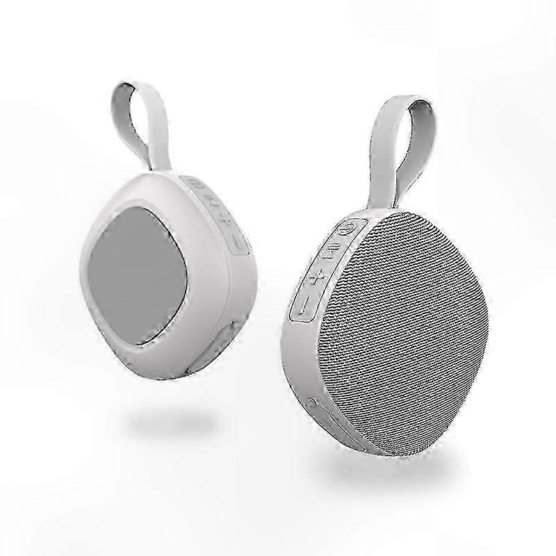 Mini waterproof fabric bluetooth speaker music player with magnetic base