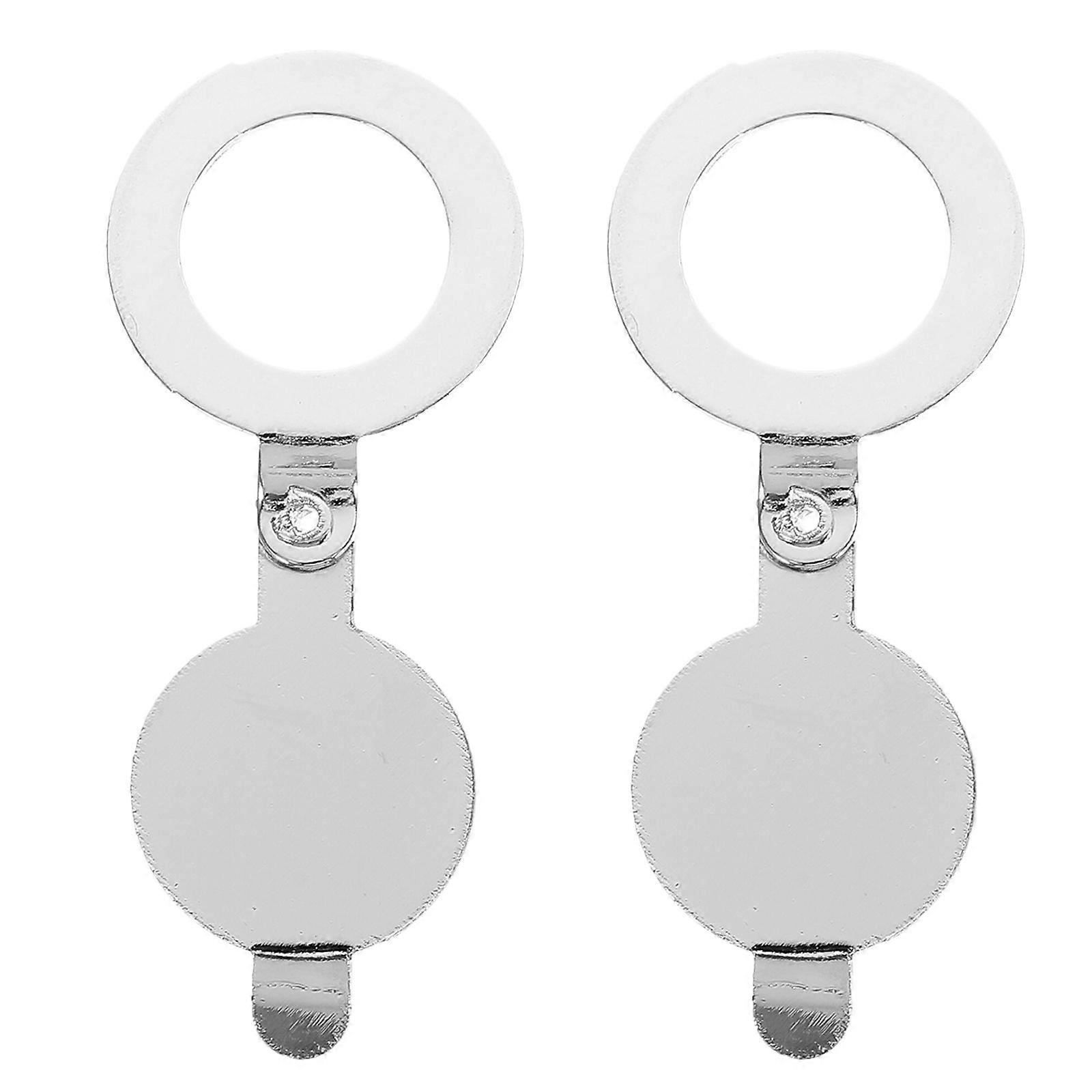 2pcs Peep Hole Privacy Covers Copper Anti-Fog Peephole Cover For Front Door Wide View Door Viewer Privacy Cover For Home And Office Use