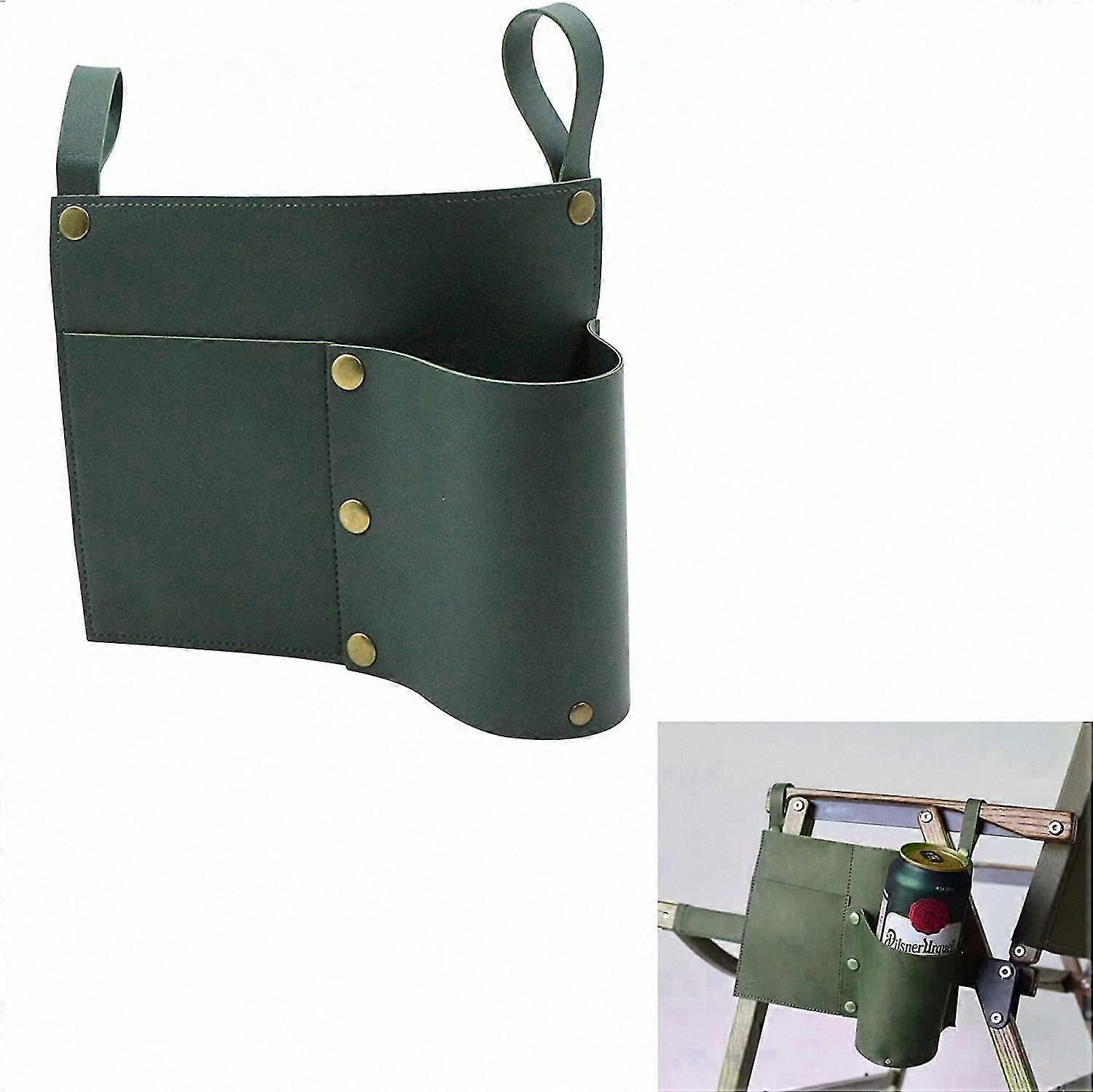 Wall-Mounted Organizer with 2 Compartments for Books, Phones, Glasses, and Remote Controls
