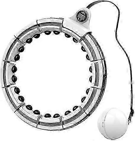 Intelligent Weighted Hula Hoop, Detachable And Adjustable Size, 360-degree Massage Without Falling Off, Smart Display