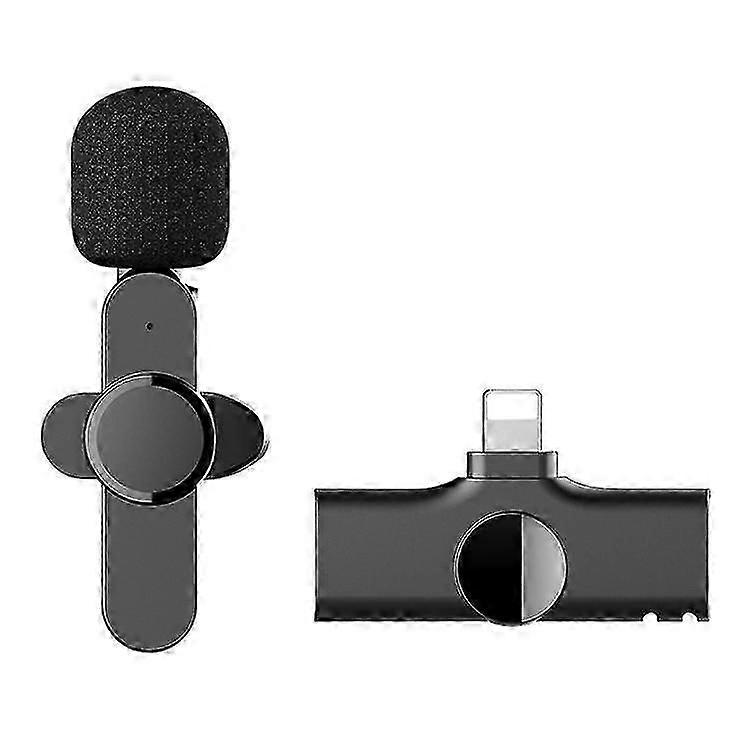 Microfone Lavalier de 8 pinos com fio de interface