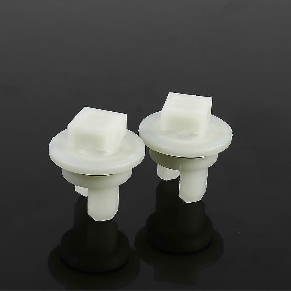 5Pcs White Plastic Meat Grinder Gears 1.6x1.6x3.4cm Set