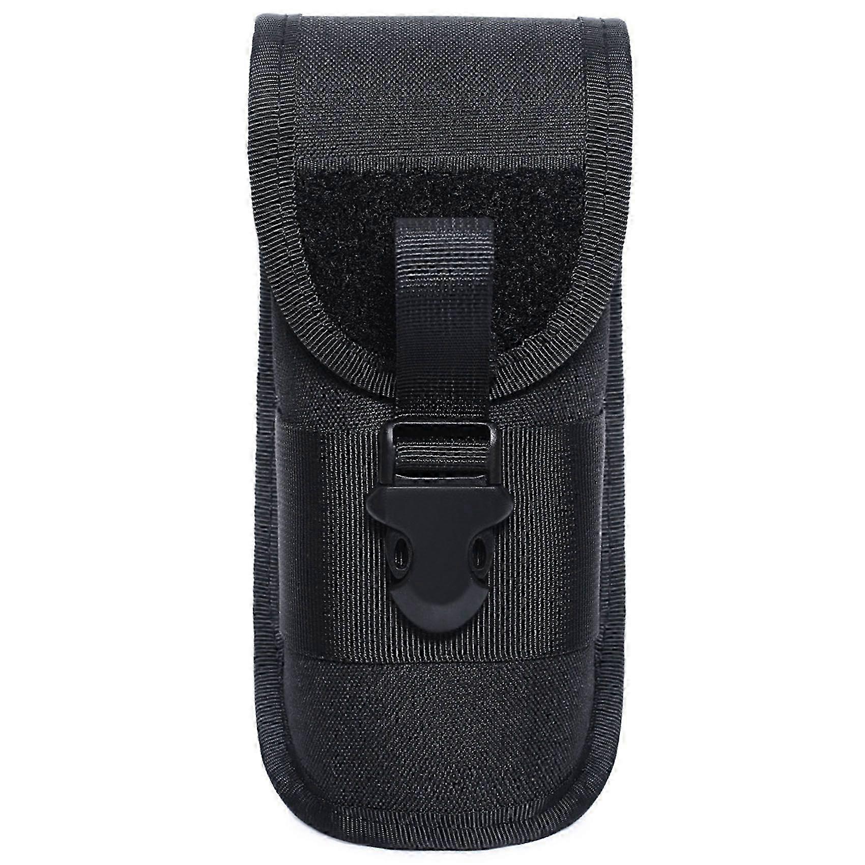 Glasses Pouch Portable Sunglasses Case Goggle Storage Protection Bag Nylon Waterproof Flashlight Pouch,Black