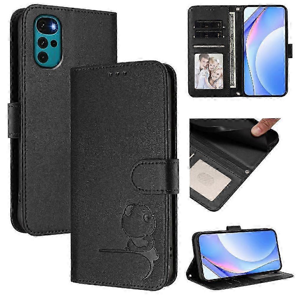 RFID Blocking PU Leather Flip Case with Card Slots, Kickstand & Mag...