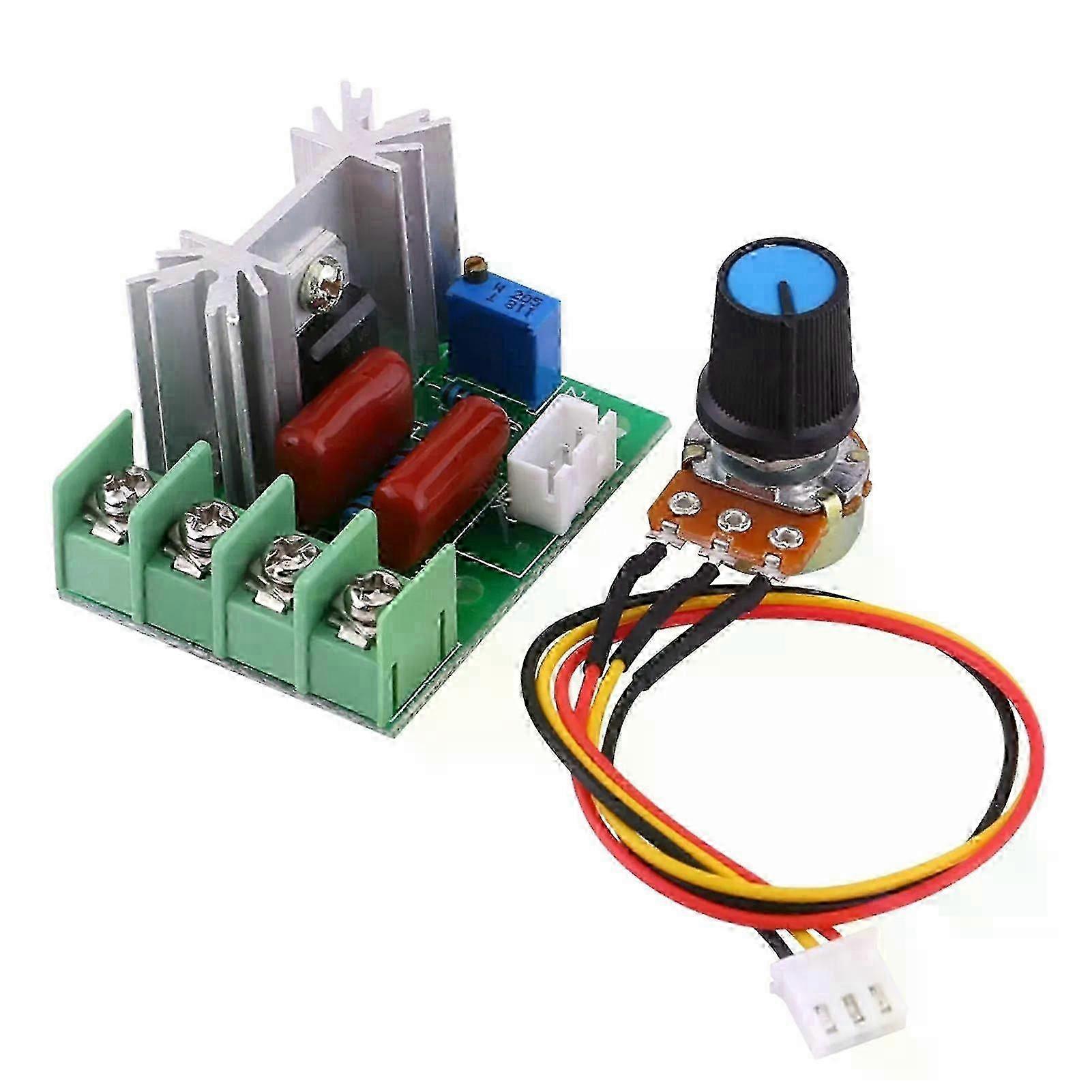 AC 50-220V 2000W SCR Electric Voltage Regulator Temperature/Motor S...