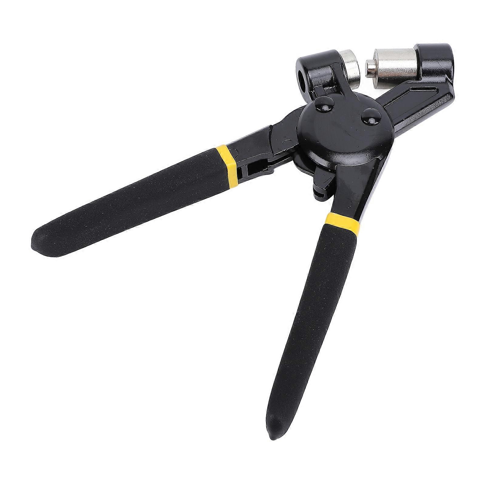 Hand Press Plier Portable Metal Snap Fastener Tool 10mm