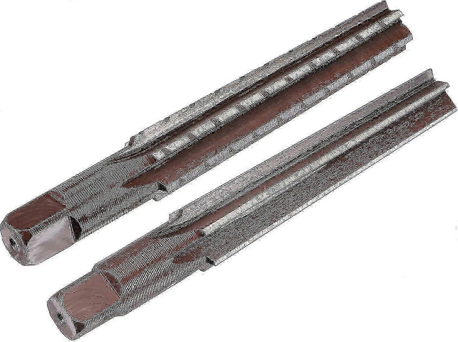 Morse taper reamer set, MT2 H8 grade, 2-piece, alloy tool steel suitable for multiple materials