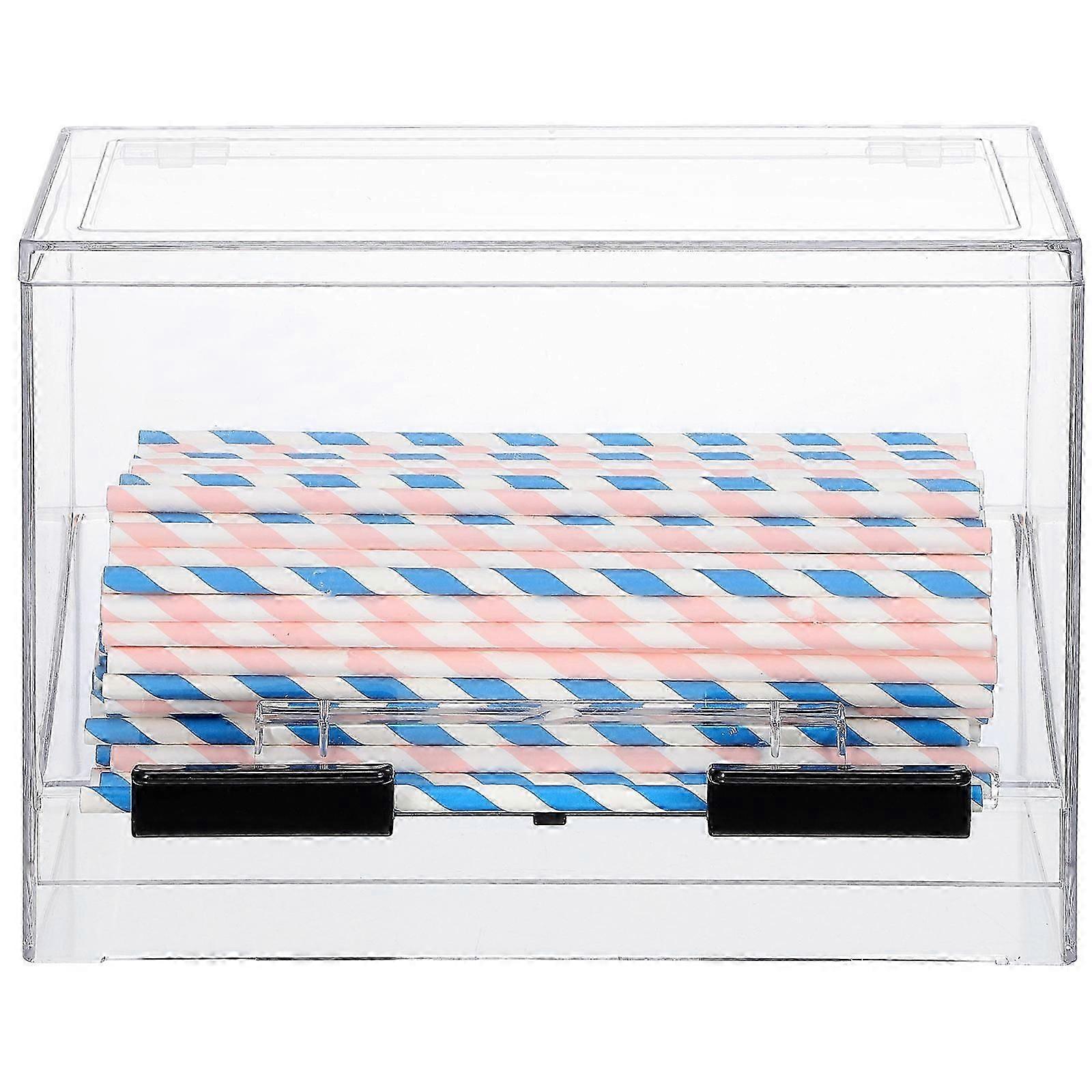 Wear-Resistant Straw Dispenser Box, Designed for Long-Term Daily Use