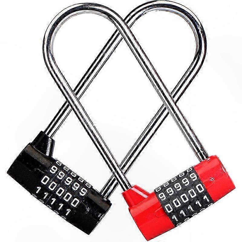 Keyless 5-Digit Combination Long Padlock for Secure Access