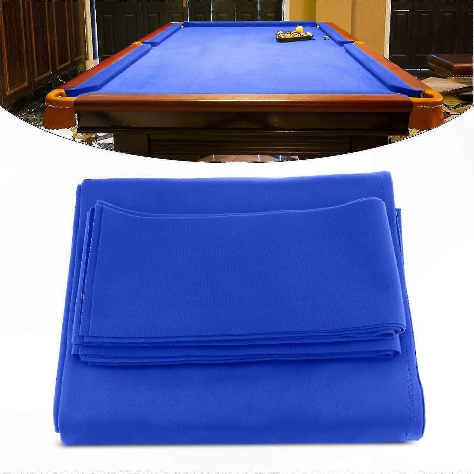 Durable 7ft & 8ft Pool Table Felt for Snooker and Billiards - Indoor Game Cloth Accessory