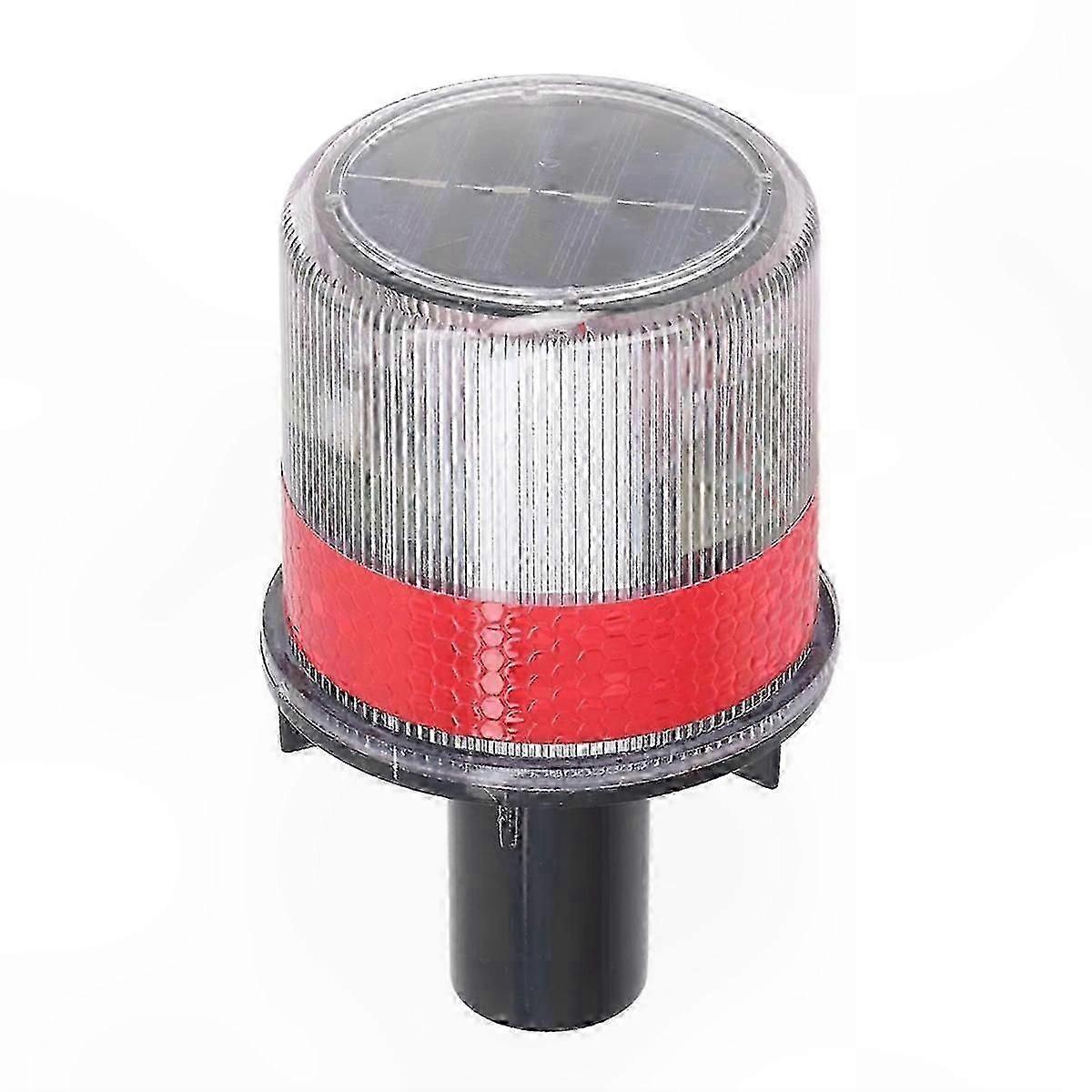 Solar LED Strobe Light for Boats, Waterproof PC Shell with Reflective Design