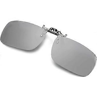 Unisex Adult Polarized 3D Clip-on Glasses,Only 1 Glasses can Watch 3D imax & RealD Movies jjm