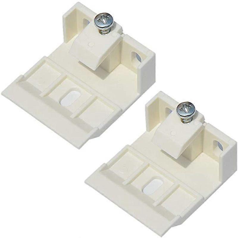 10pcs Mount Bracket Holder for Pleated and Cellular Shades Support Bracket Clip for Wide Beam Folding Blinds Load-Bearing Support Frame