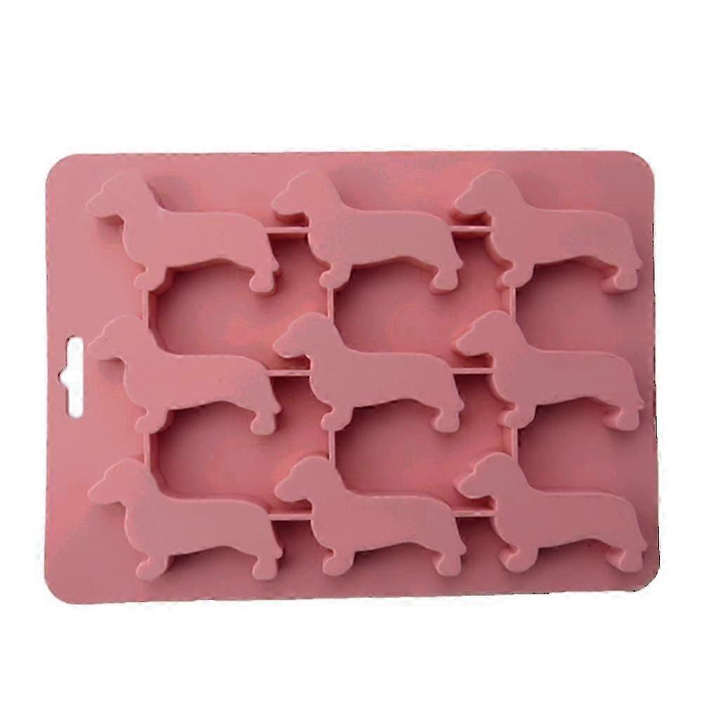Animal Ice Cube Mold And Tray pink