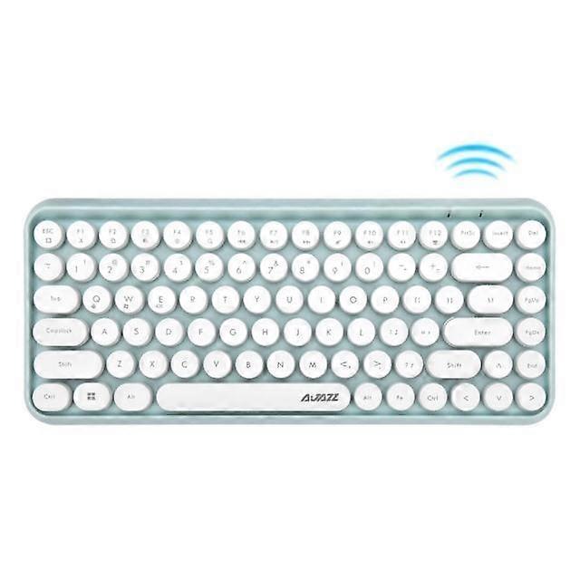 Qwert Wireless 84 Key Bluetooth Tastatur (grün)
