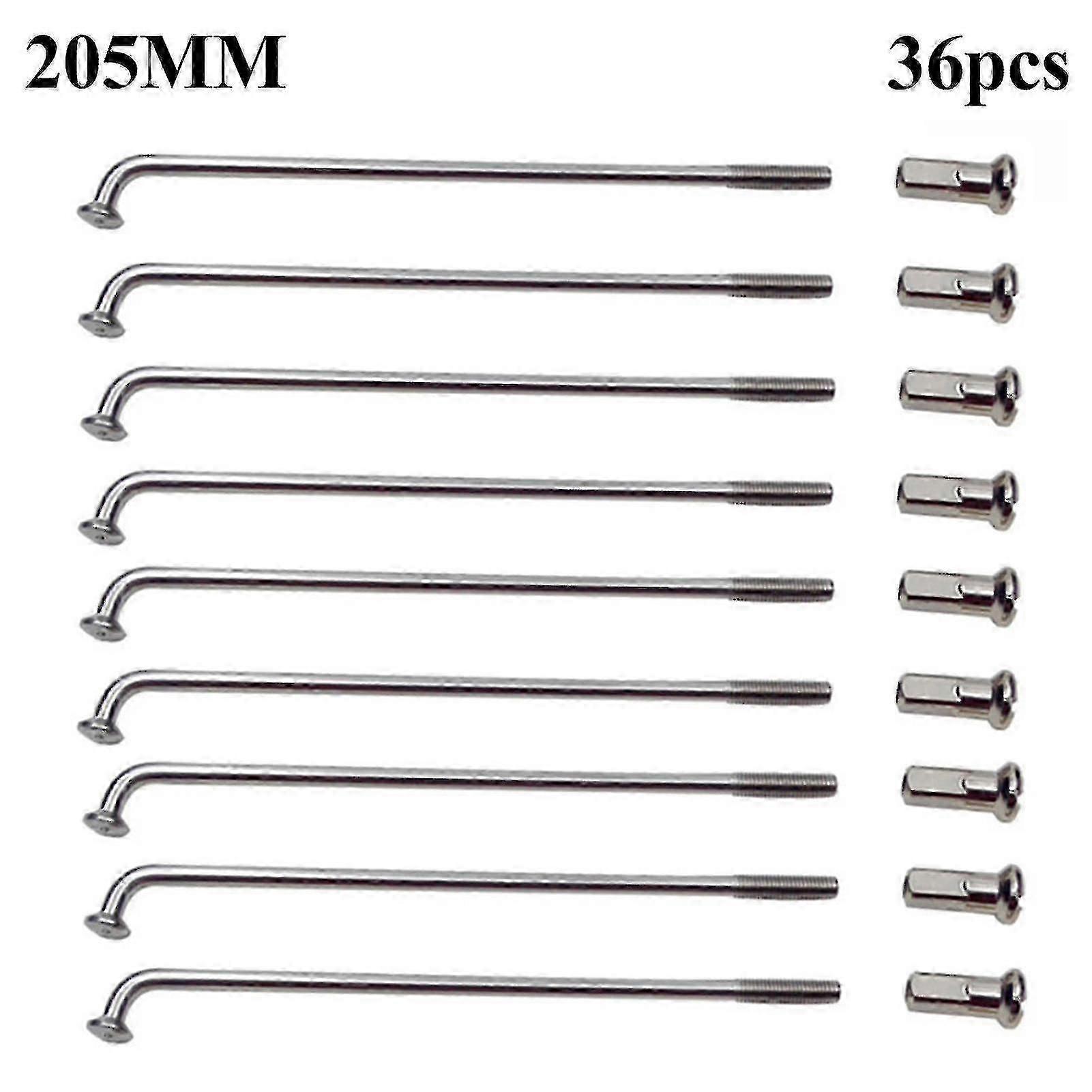 36-Piece Durable Multifunction Lightweight Spokes for Mountain Bike Wheels Replacement