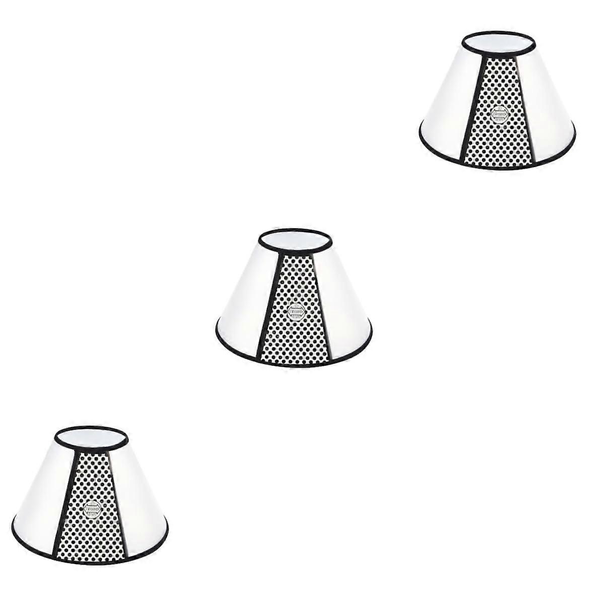 Pet Protective Collar 3Pack for Dogs, Comfortable, Prevents Scratching and Biting, Injury Recovery and Grooming
