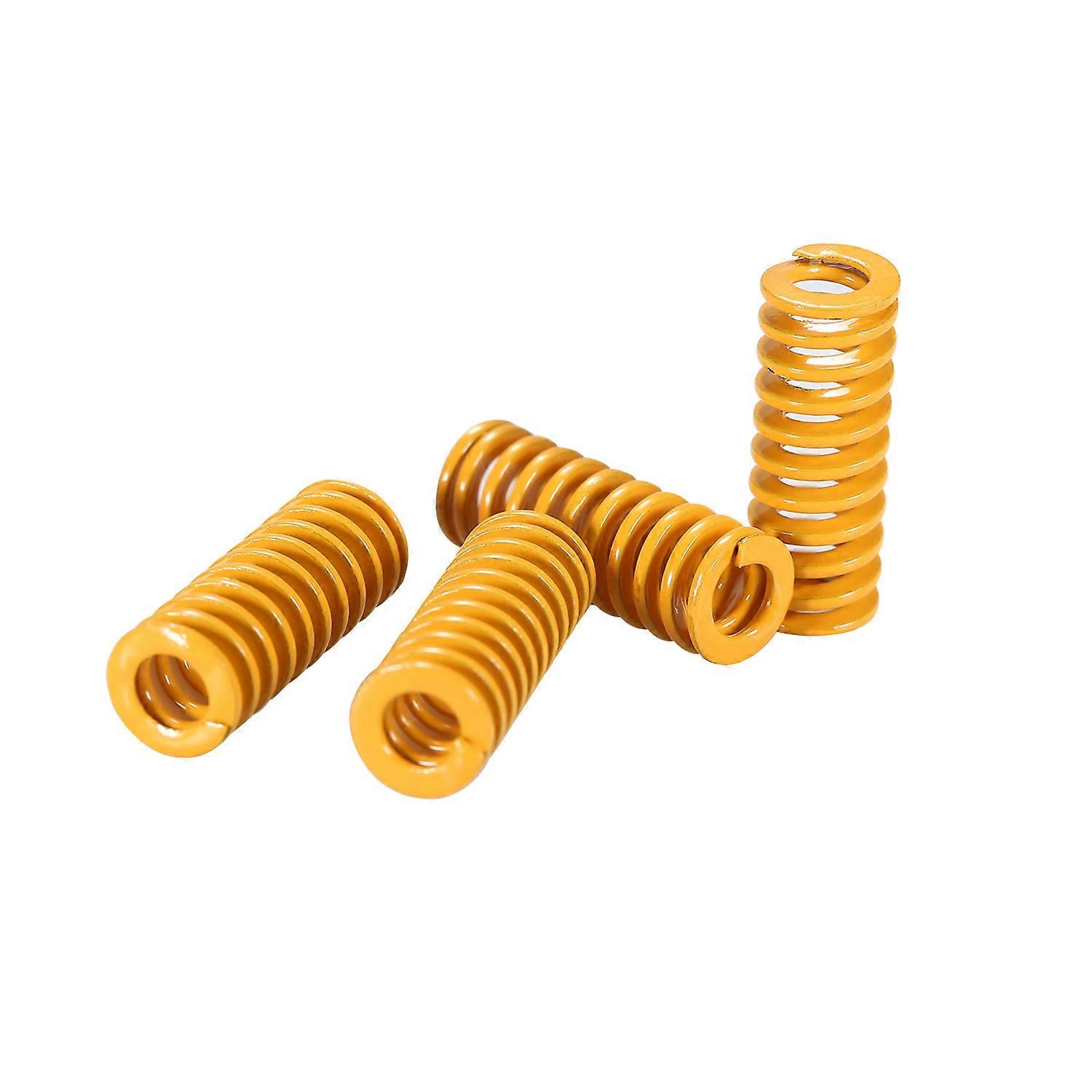 4pcs Upgrade Die Spring 20mm x 8mm Compression Springs Yellow