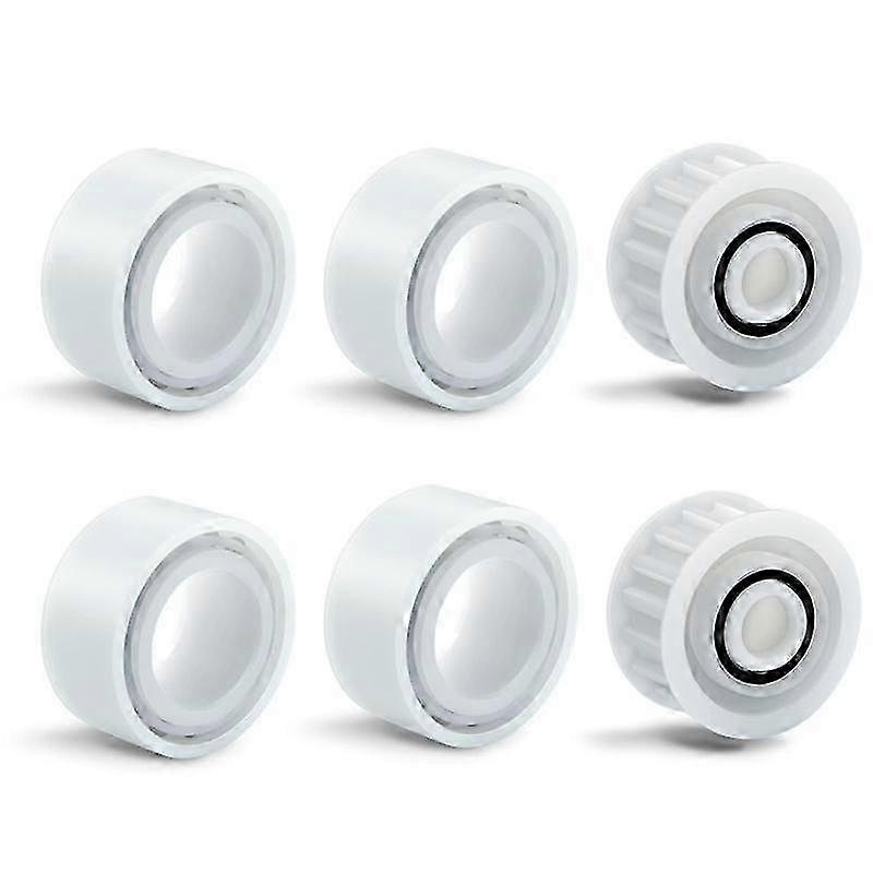 3884997-R6 Replacement Part 4 Guide Wheels 2 Pulley Gears Compatible with Dolphin Quest/Premier etc.
