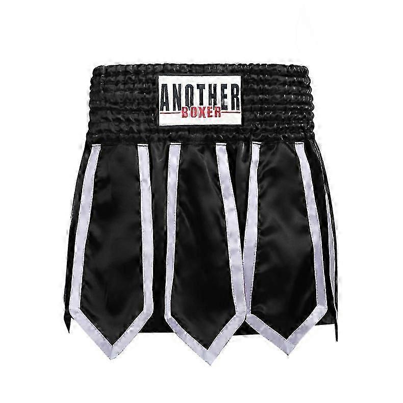 夏のボクサーショーツリボンムエタイショーツ競技トレーニングテコンドーMMAファイティングショーツ