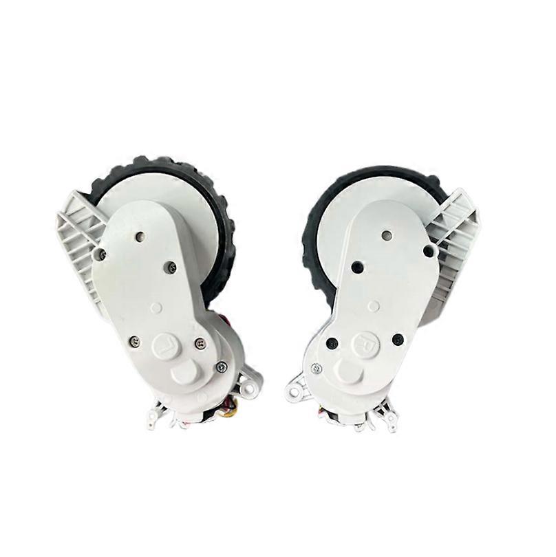 Drive Wheel and Running Wheel Cleaning Robot Accessories for XIAOMI Cleaning Robot 2/MJST1S/MJSTP (1x Right wheel + 1x Left wheel)