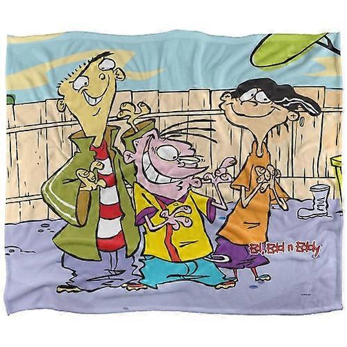 Ed, Edd n Eddy Backyard Boys Silky Supersoft Blanket