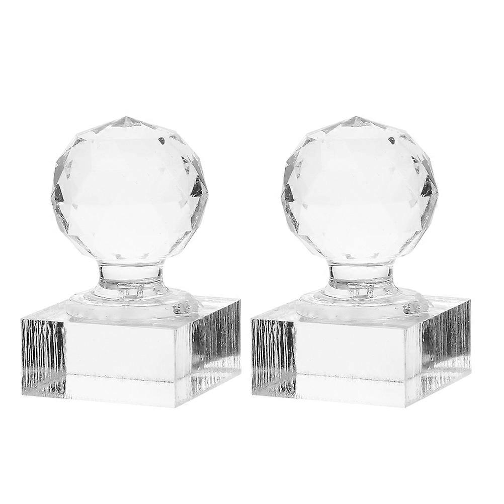 Eyeshadow Tool Acrylic Blusher Pressing Stamp for Makeup Use 8Pcs