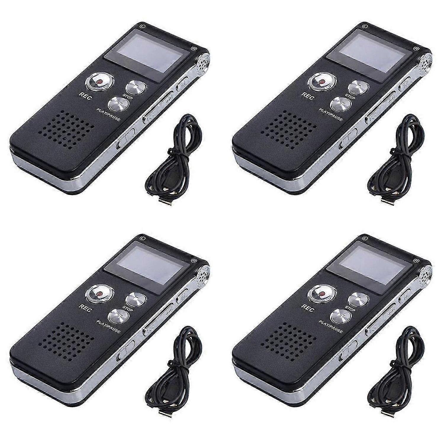 8G Voice Recorder, High-Definition Noise Reduction MP3 Player
