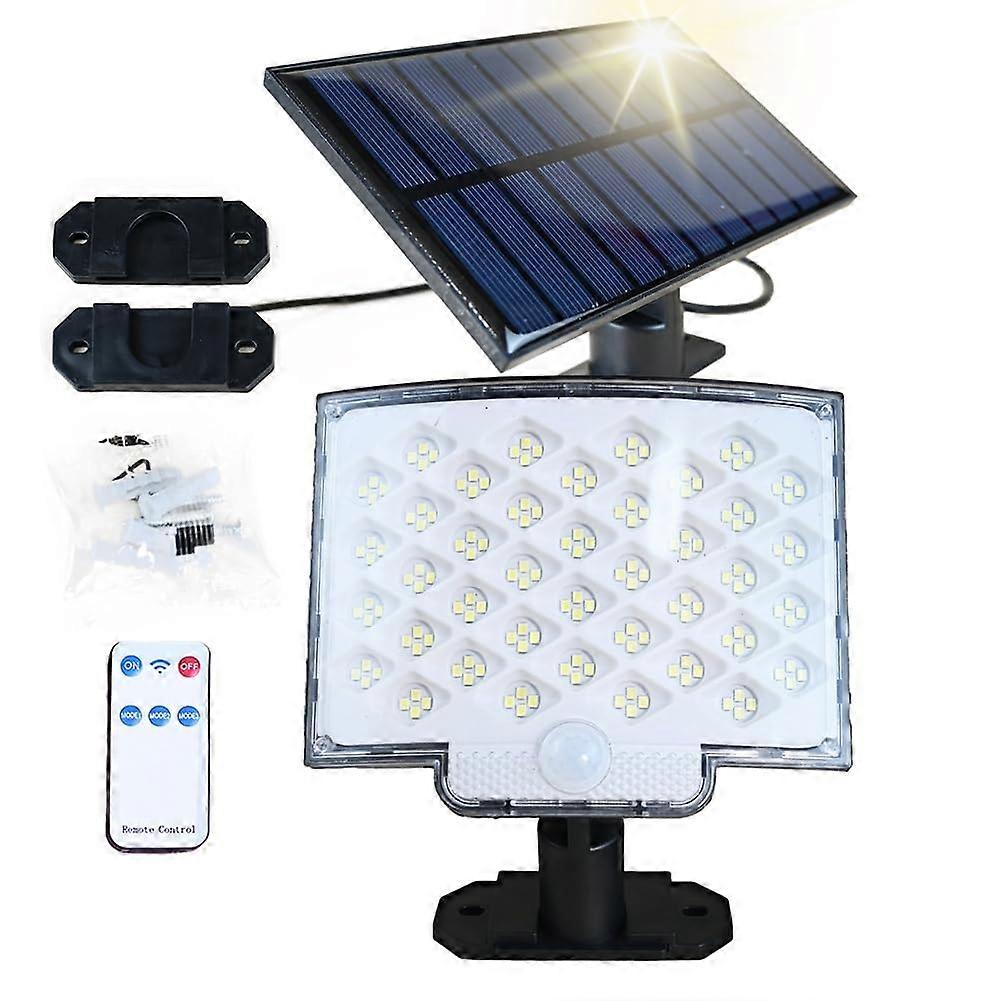 Solar Lights 160 LED Outdoor Waterproof Motion Sensor, 3 Modes, Split Solar Powered Lights For Outside