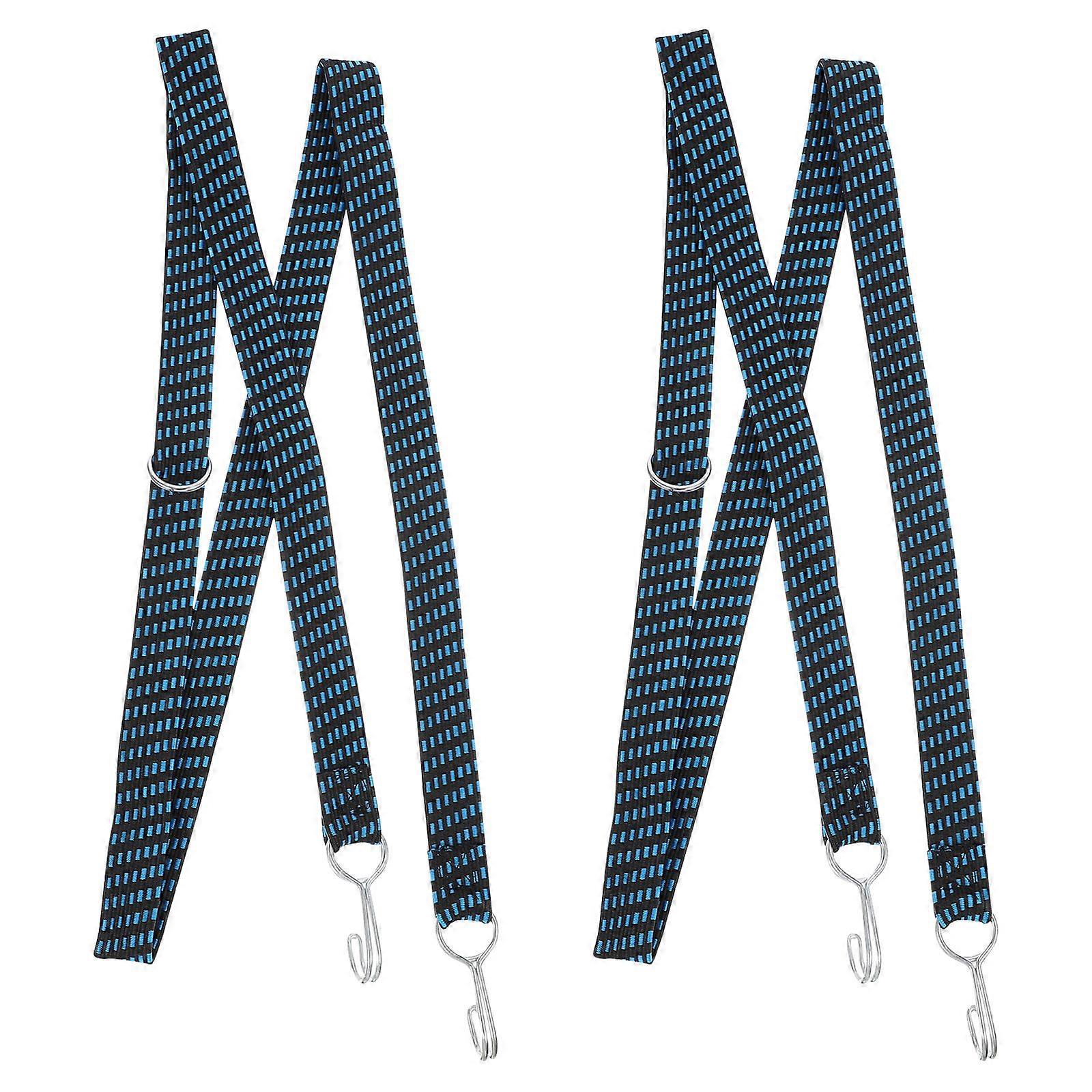 Elastic Strap Bike Luggage Fixed Rope for Bicycles Adults High Toughness Material Adjusting 2Pcs