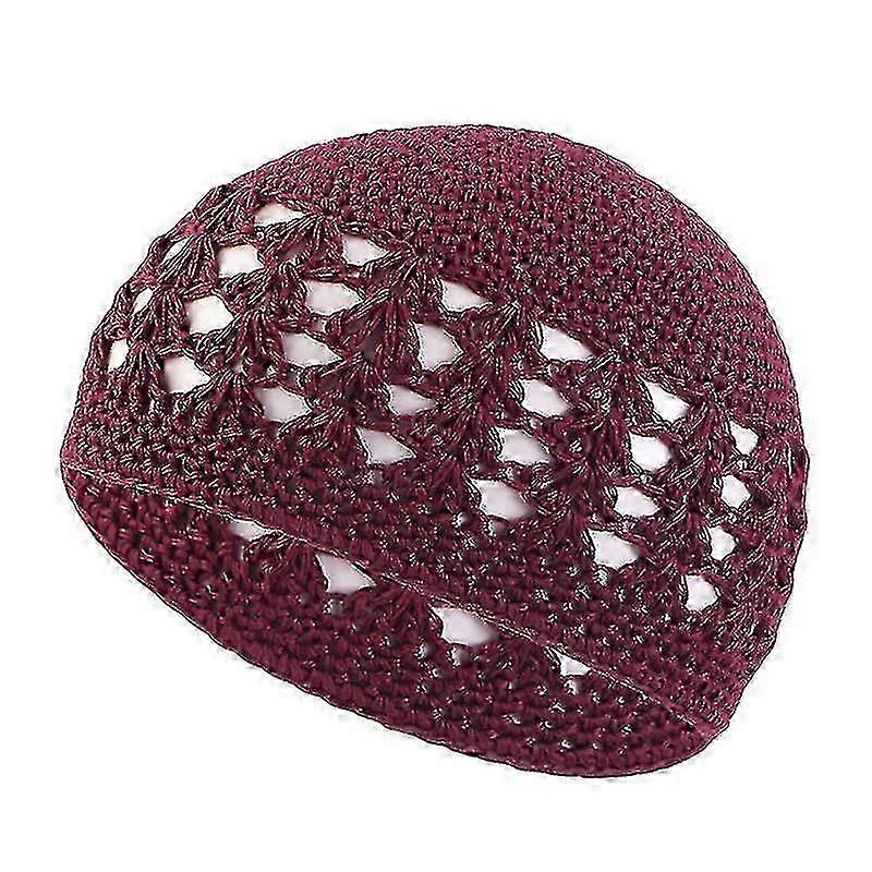 Basit Renk El Yapımı Tığ İşi Kap Kadınlar Erkekler Için Kış Sıcak Örgü Şapkalar Tutun