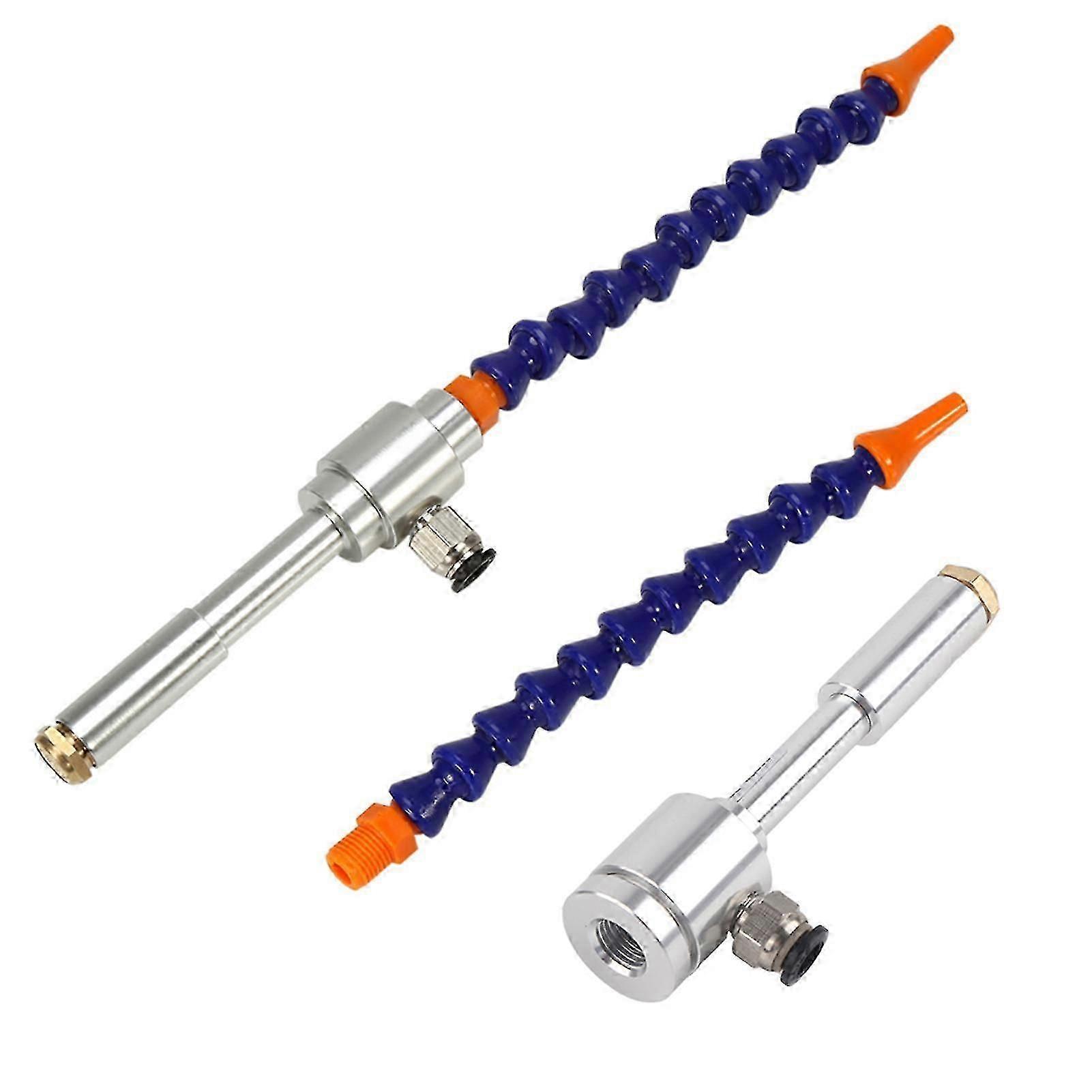 Mini Vortex Cold Air Dry Cooling Gun 130mm Aluminum Alloy Mechanical Process with Flexible Tube