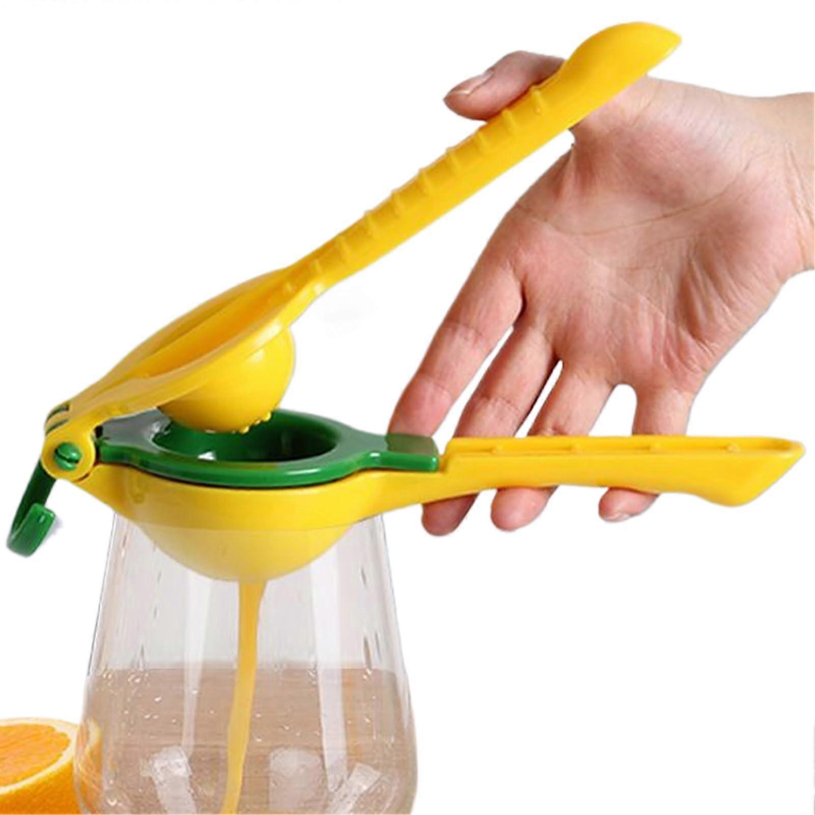 Manual Lemon Press, Citrus Press, Portable Vegetable Press With Comfort Handle For Kitchen And Camping
