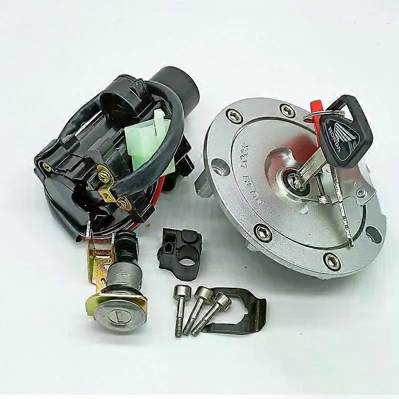 Ignition Switch Lock Gas Cap Set Lock Key For Honda CBR600 CBR600F PC35 1999-2006 CBR600 F4 F4I 2001-2006 CBR600RR 2003-2006