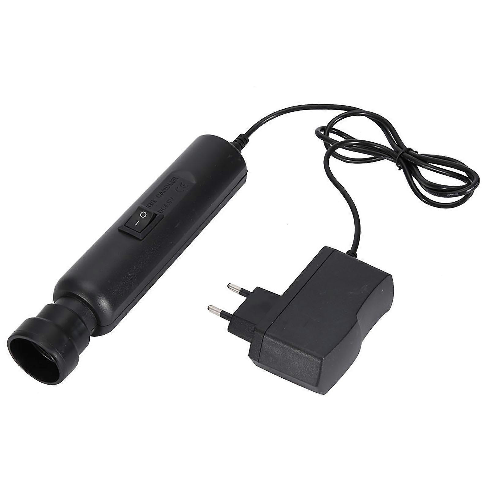 Mireur d'œufs à double alimentation avec lumière LED froide haute intensité, alimenté par secteur ou par batterie (EU100-240)